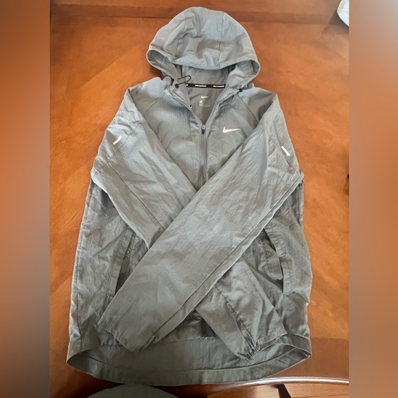 Gray Nike Windbreaker